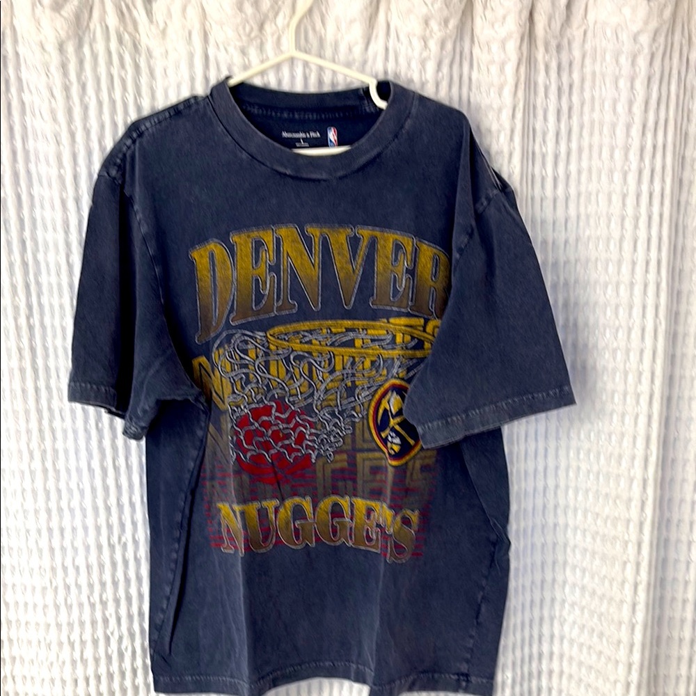 Abercrombie & Fitch Men’s Denver Graphic Tee - Dark Blue